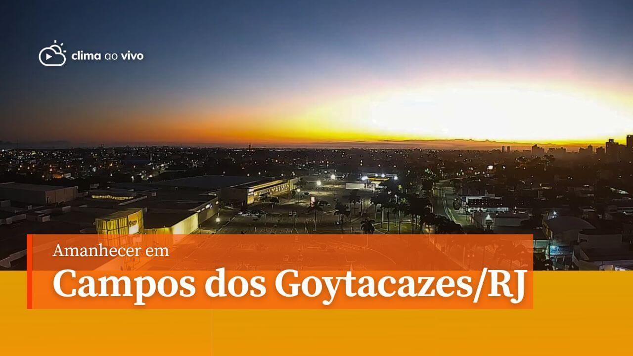Belíssimo amanhecer em Campos dos Goytacazes/RJ - 08/04/24