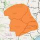 Alerta laranja para baixa umidade relativa do ar em áreas da região Centro-Oeste, Sudeste e PR
