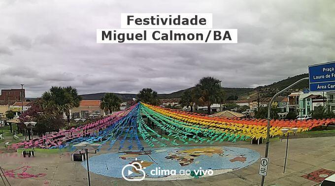 Clima de festa junina em Miguel Calmon/BA - 15/06/21