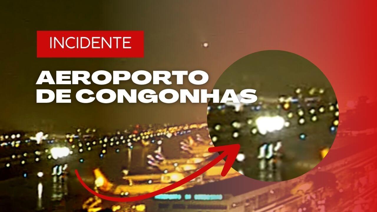 Incidente no Aeroporto de Congonhas em São Paulo/SP, imagens exclusivas - 29/10/23