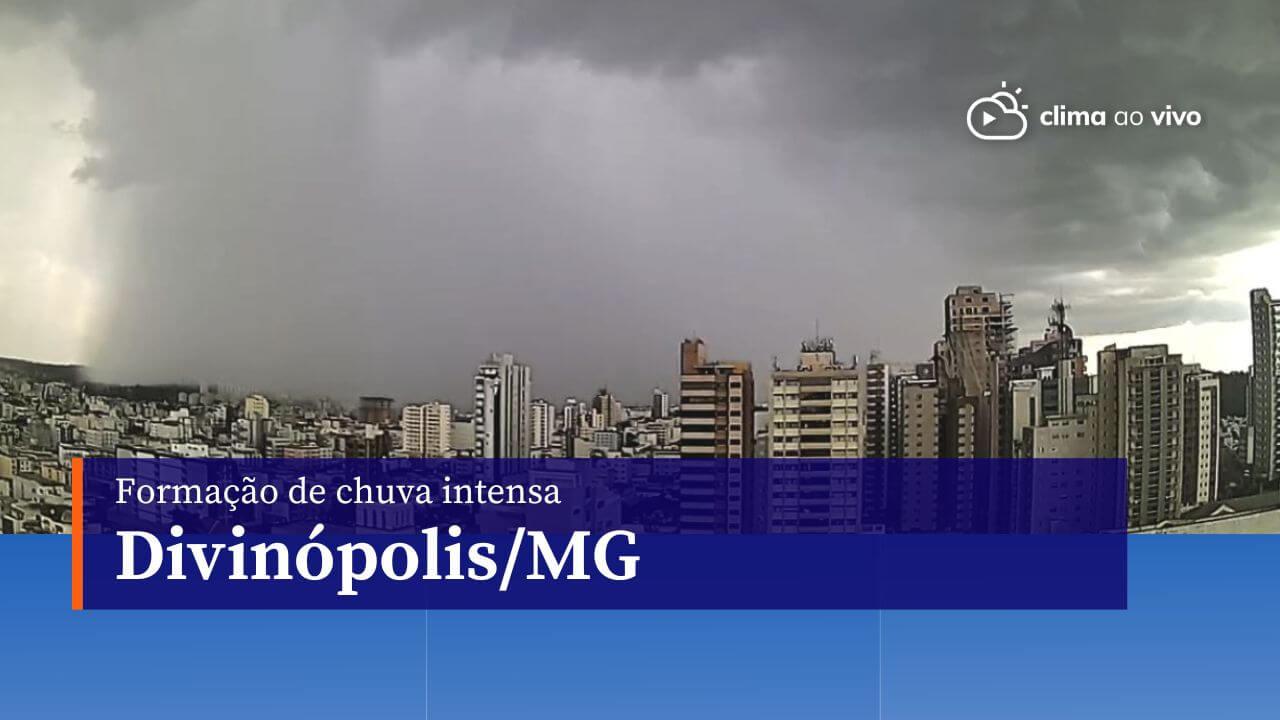 Formação de chuva intensa em Divinópolis/MG - 29/02/24