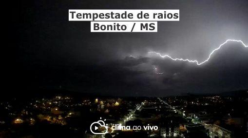 Tempestade de raios em Bonito / MS - 13/04/20